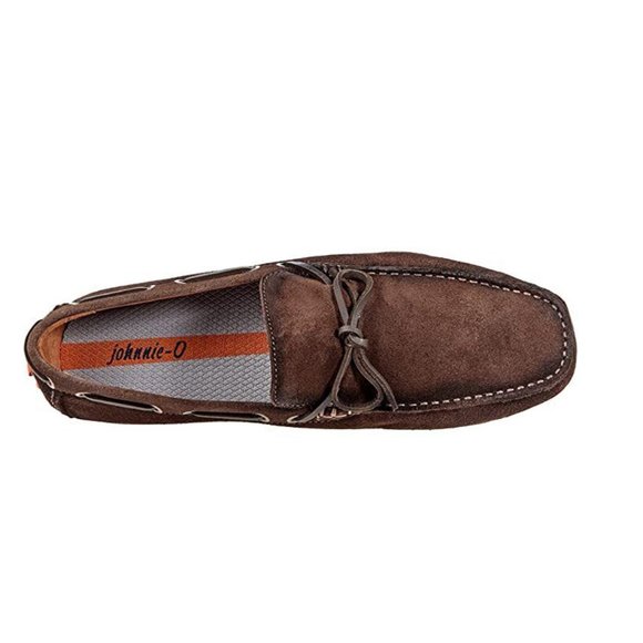 New Johnnie-O Getaway Driver Driving Shoe in Dark Brown Size 9